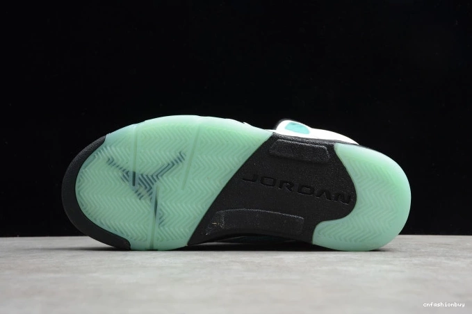 Island CN2932-100 Air 5 Jordan Green 0726